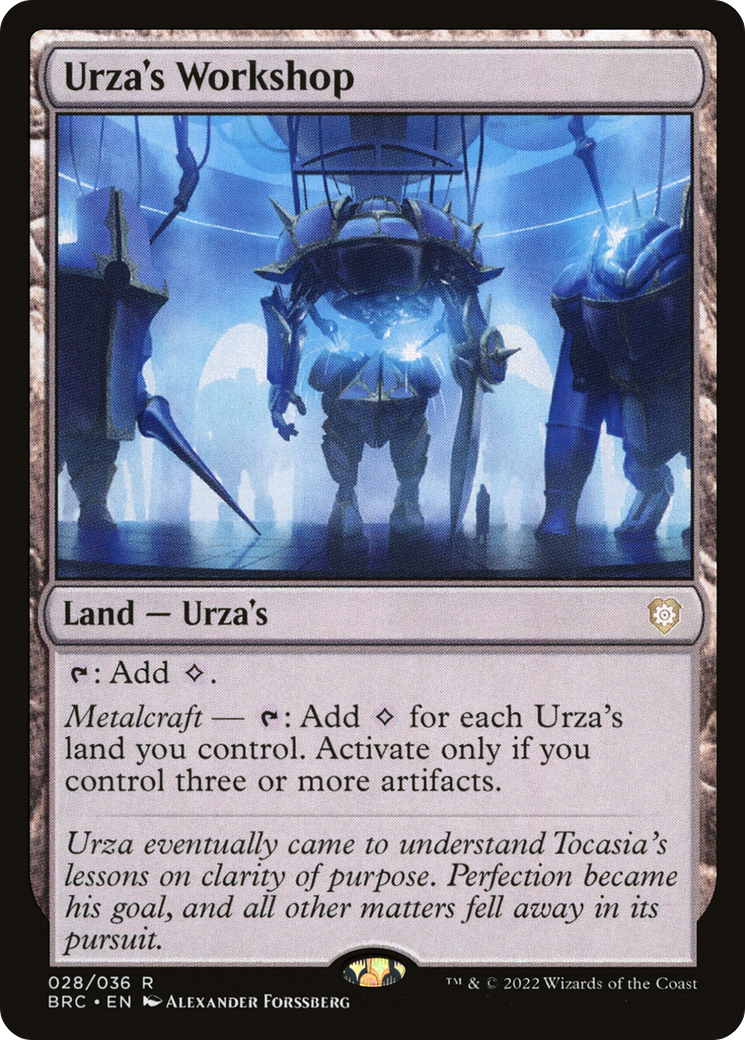 Urza's Workshop (BRC-028) - rare - Foil