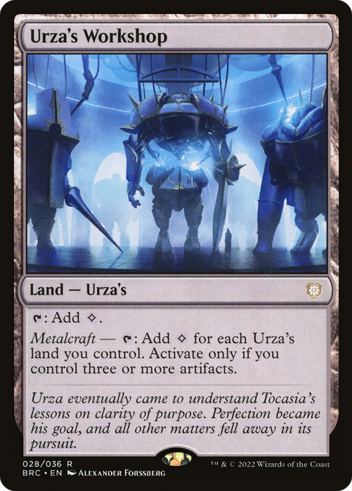 Urza's Workshop (BRC-028) - rare