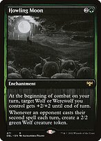 Howling Moon (DBL-471) - rare - Foil