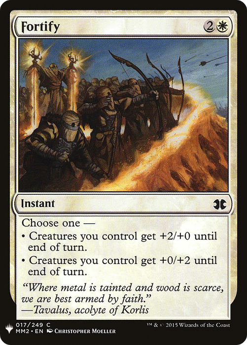 Fortify (LIST-MM2-17) - common