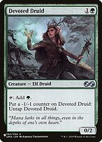 Devoted Druid (LIST-UMA-162) - uncommon