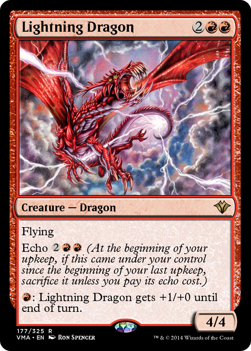 Lightning Dragon (VMA-177) - rare - Foil