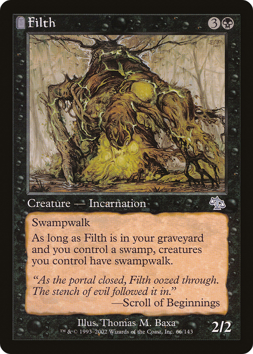 Filth (JUD-066) - uncommon: (tombstone)