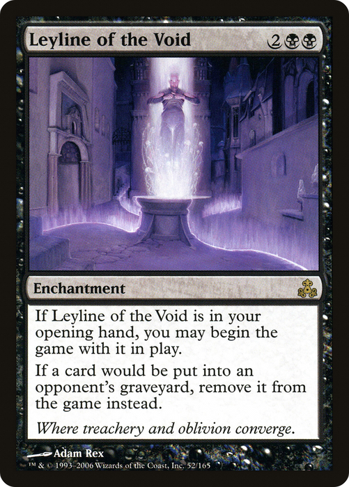 Leyline of the Void (GPT-052) - rare - Foil