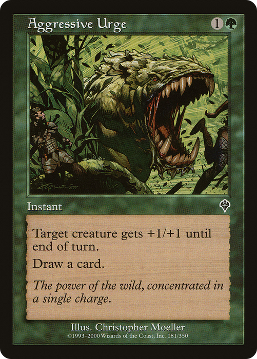 Aggressive Urge (INV-181) - common - Foil