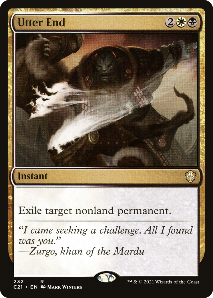 Utter End (C21-232) - rare