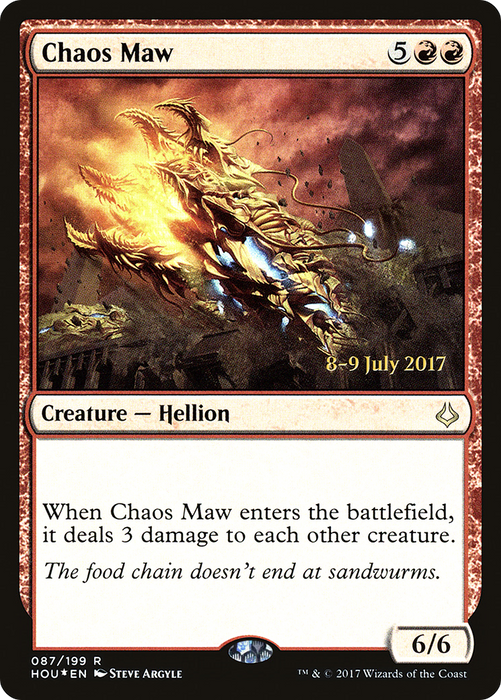 Chaos Maw (PRE-87S) - rare - Foil