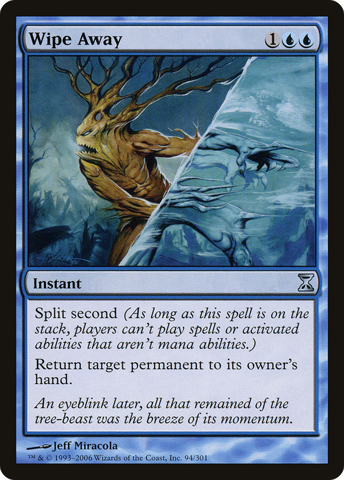 Wipe Away (TSP-094) - uncommon - Foil