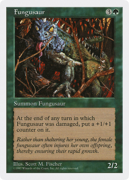 Fungusaur (5ED-296) - rare