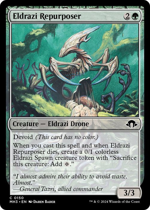 Eldrazi Repurposer (MH3-150) - common: (devoid) - Foil