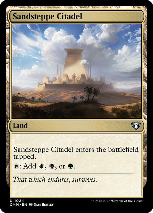 Sandsteppe Citadel (CMM-1024) - uncommon