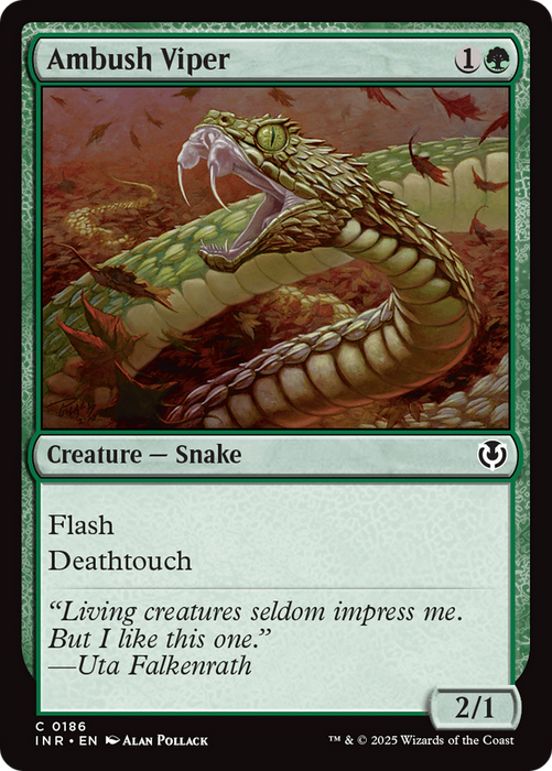 Ambush Viper (INR-186) - common - Foil