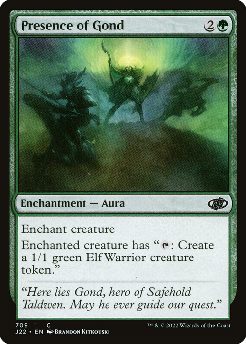 Presence of Gond (J22-709) - common