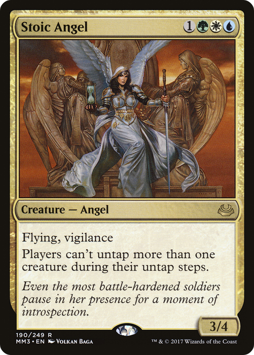 Stoic Angel (MM3-190) - rare