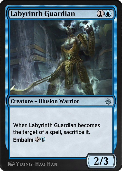 Labyrinth Guardian (AKR-067) - uncommon