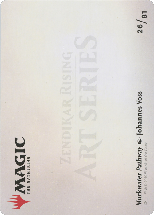 Murkwater Pathway // Murkwater Pathway (AZNR-026) - common (Borderless) - Foil