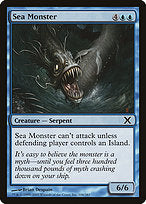 Sea Monster (10E-106) - common - Foil