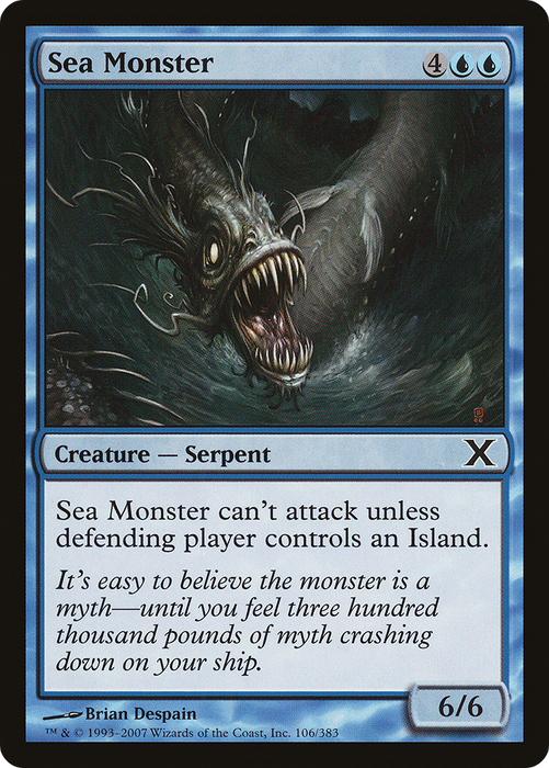Sea Monster (10E-106) - common