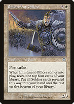 Enlistment Officer (APC-009) - uncommon - Foil