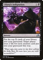 Liliana's Indignation (SOI-120) - uncommon