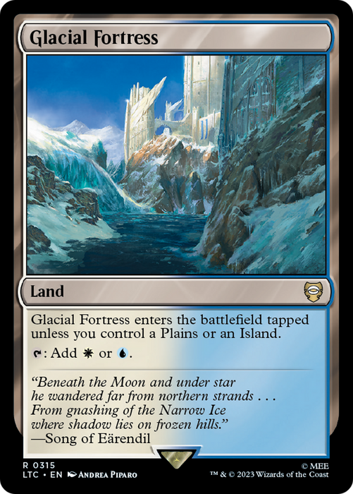 Glacial Fortress (LTC-315) - rare