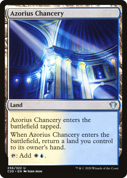 Azorius Chancery (C20-256) - uncommon
