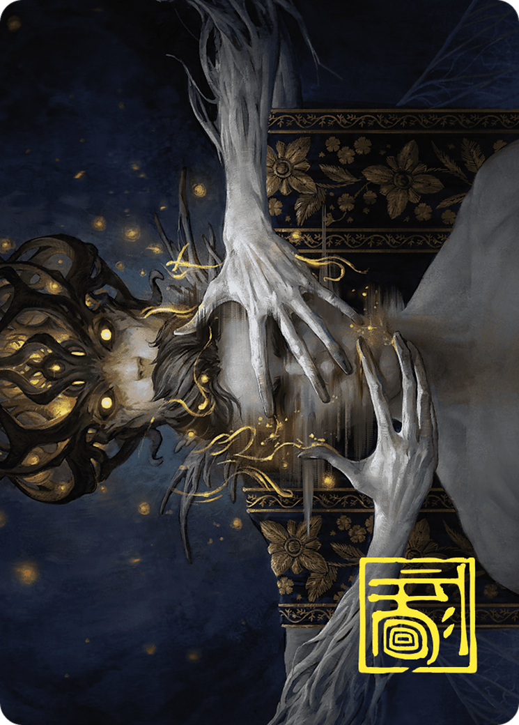 Ego Drain // Ego Drain (AWOE-012) - common (Borderless) - Foil