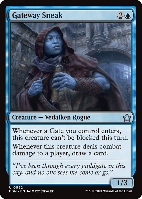 Gateway Sneak (FDN-592) - uncommon