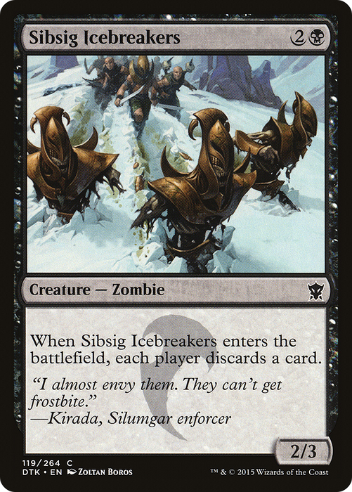 Sibsig Icebreakers (DTK-119) - common - Foil