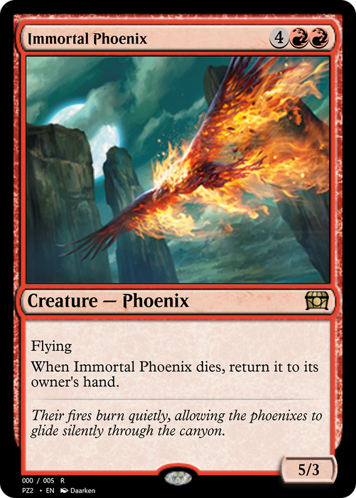 Immortal Phoenix (PZ2-70773) - rare