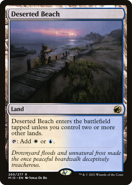 Deserted Beach (MID-260) - rare - Foil