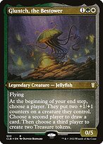 Gluntch, the Bestower (CLB-533) - rare - Etched Foil