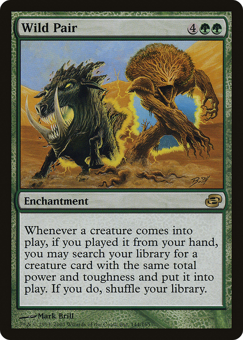 Wild Pair (PLC-144) - rare - Foil