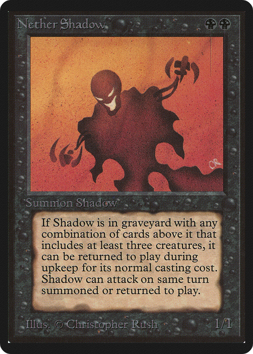 Nether Shadow (LEB-117) - rare