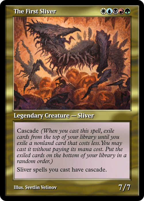 The First Sliver (PRM-91325) - rare - Foil