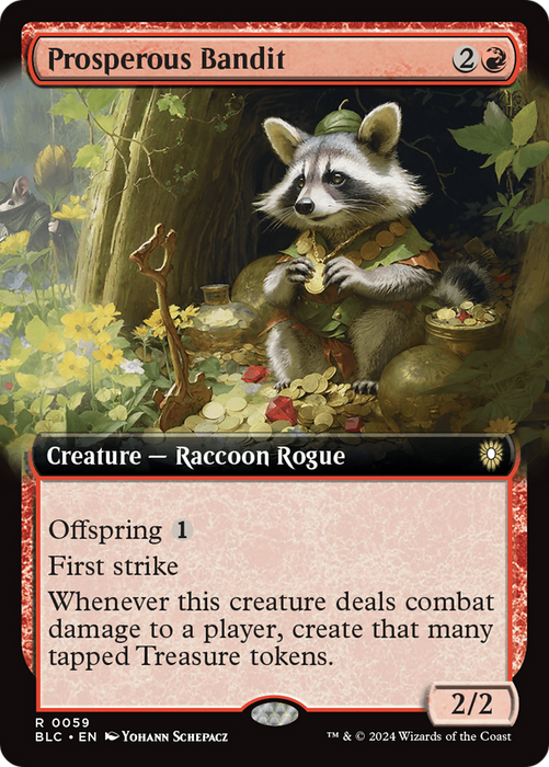 Prosperous Bandit (BLC-059) - rare: (Extended Art)