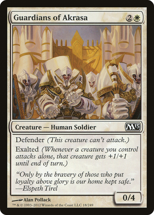 Guardians of Akrasa (M13-018) - common - Foil