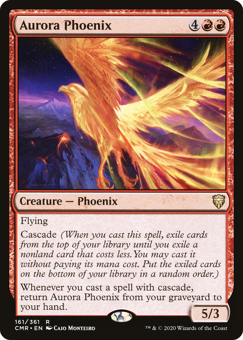 Aurora Phoenix (CMR-161) - rare - Foil