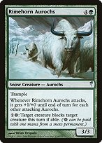 Rimehorn Aurochs (CSP-118) - uncommon - Foil
