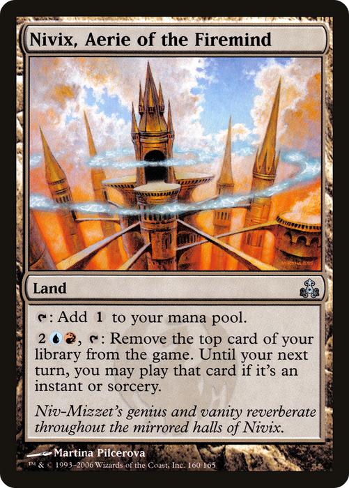 Nivix, Aerie of the Firemind (GPT-160) - uncommon - Foil