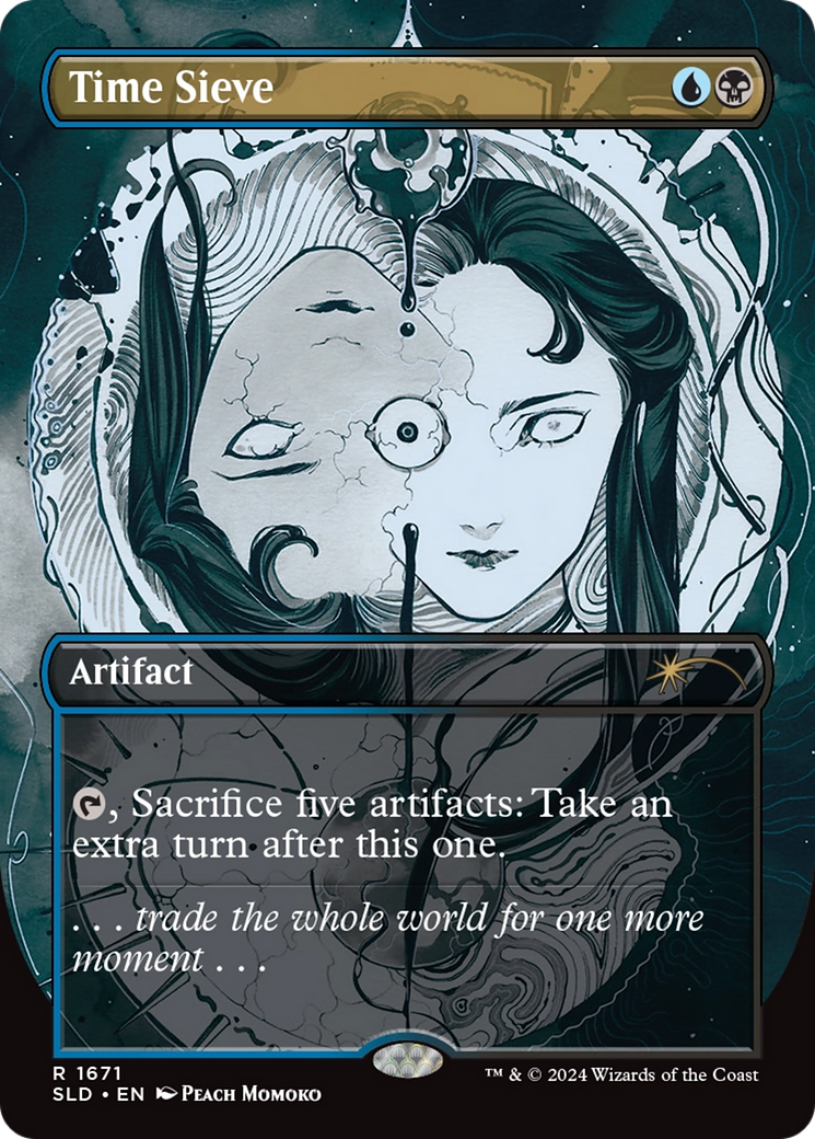 Time Sieve (SLD-1671) - rare (Borderless) - Foil