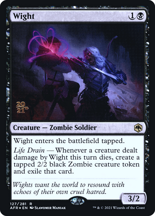Wight (PRE-127S) - rare - Foil