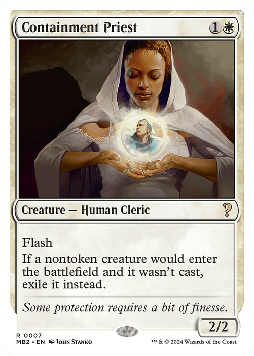 Containment Priest (MB2-007) - rare