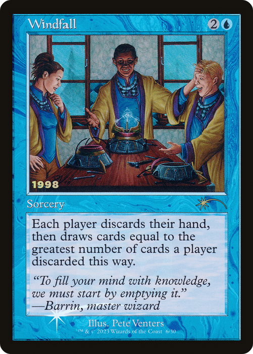 Windfall (30A-P-006) - rare - Foil