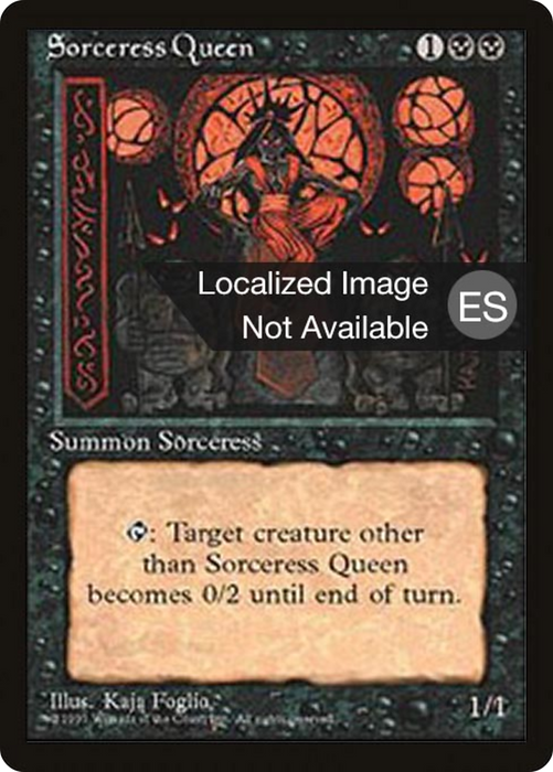Sorceress Queen (4BB-162) - rare