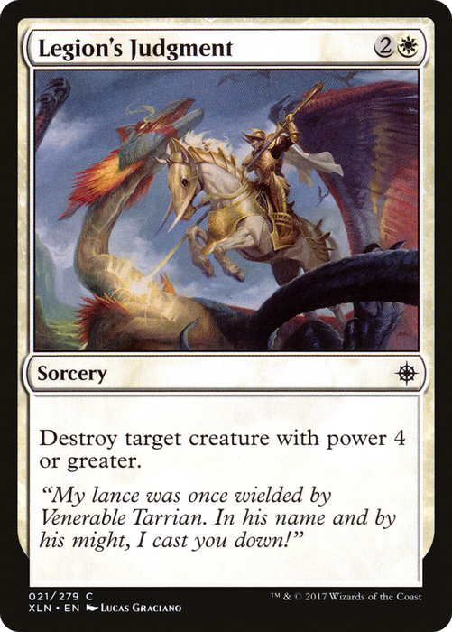 Legion's Judgment (XLN-021) - common - Foil