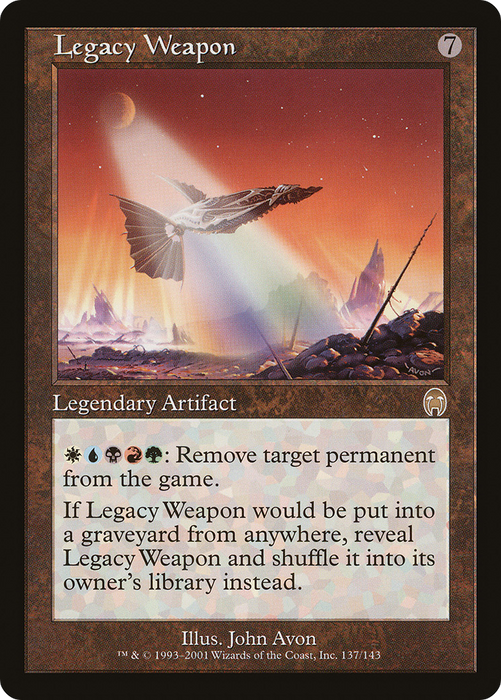 Legacy Weapon (APC-137) - rare