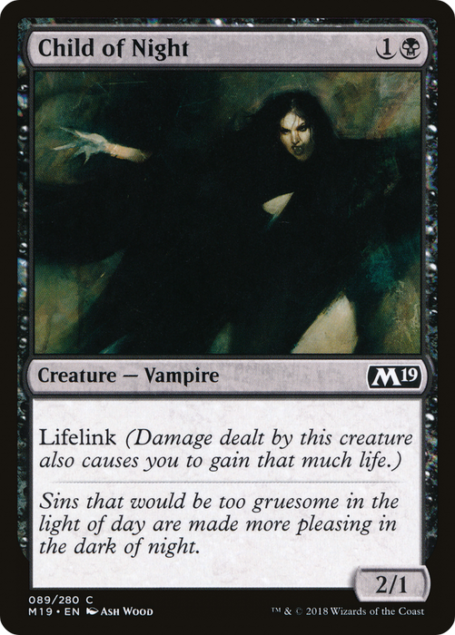 Child of Night (M19-089) - common - Foil