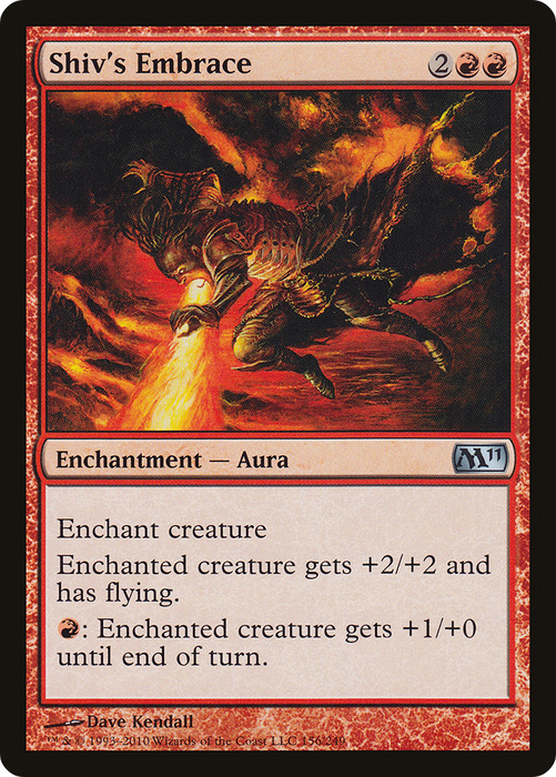 Shiv's Embrace (M11-156) - uncommon - Foil