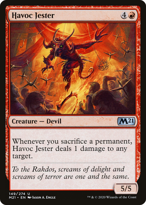 Havoc Jester (M21-149) - uncommon